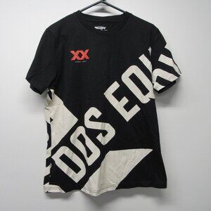 Dos Equis XX Cerveza All Over Print T-Shirt Adult Size Large Black/White